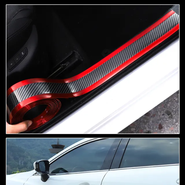 Self-adhesive molding toolbar for the car