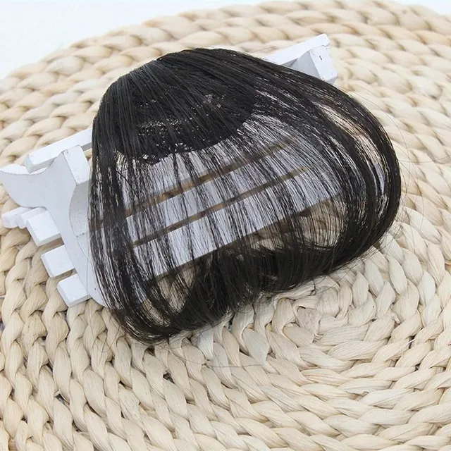 Luxusní dámský realisticky vypadající příčesek ofiny - několik odstínů vlasů Marten