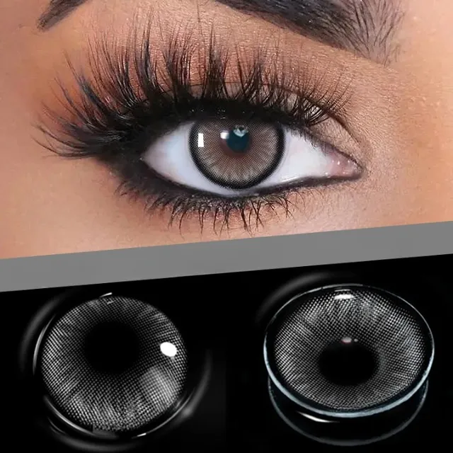 Luxusné kontaktné šošovky bez dioptre - realistické farby, niekoľko variantov