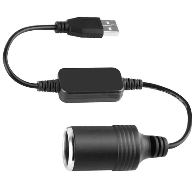 Adaptér USB 12 V zástrčka USB