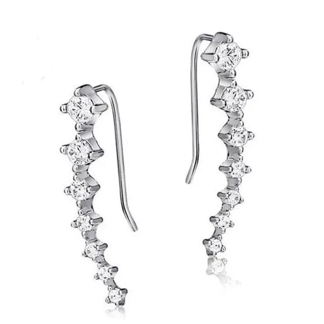 Silver Earrings - Shooting Star