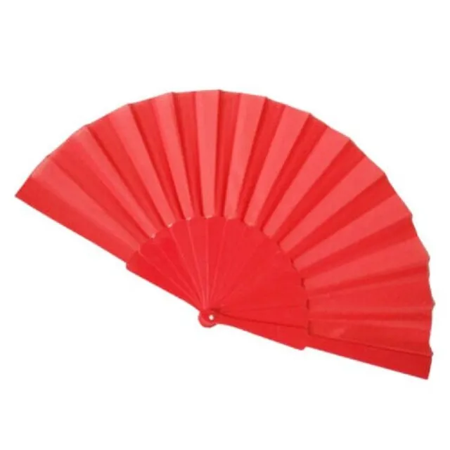 Folding fan for summer in different colours