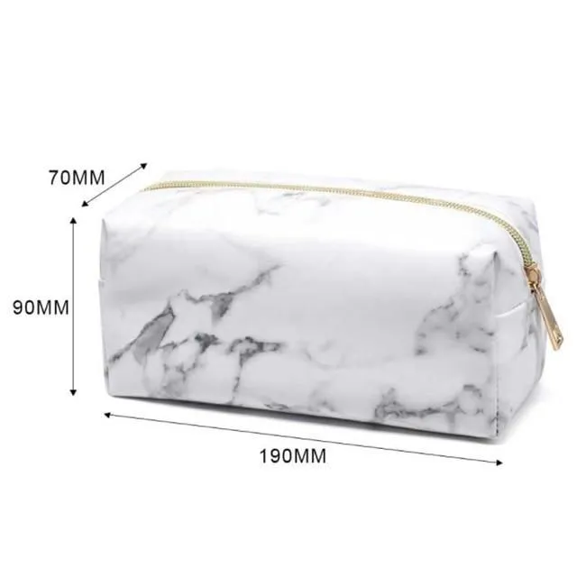 Marble pencil case