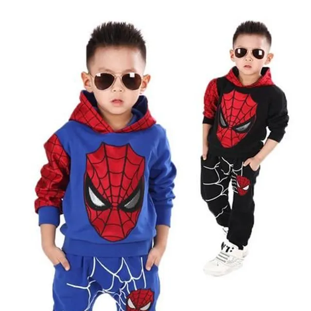 Set de trening pentru copii cu design stilat cu motiv - Spider-Man