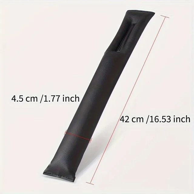 2pc Filling bar against falling into the space of the PU leather seat - Universal, protection against escape, for better appearance of the interior