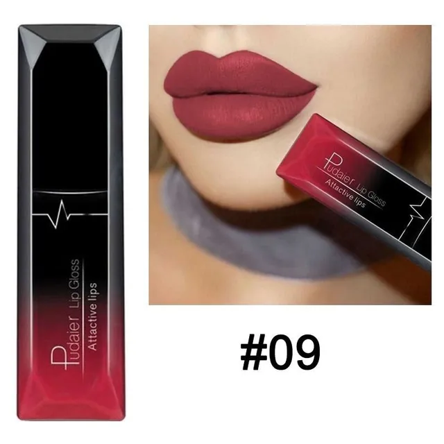 Waterproof matte liquid lipstick in several shades