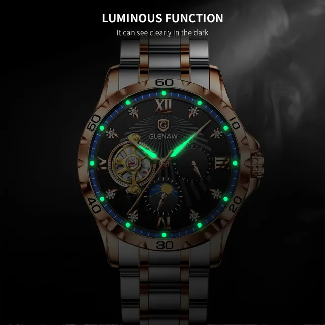 Montre analogique moderne pour homme - 4 couleurs