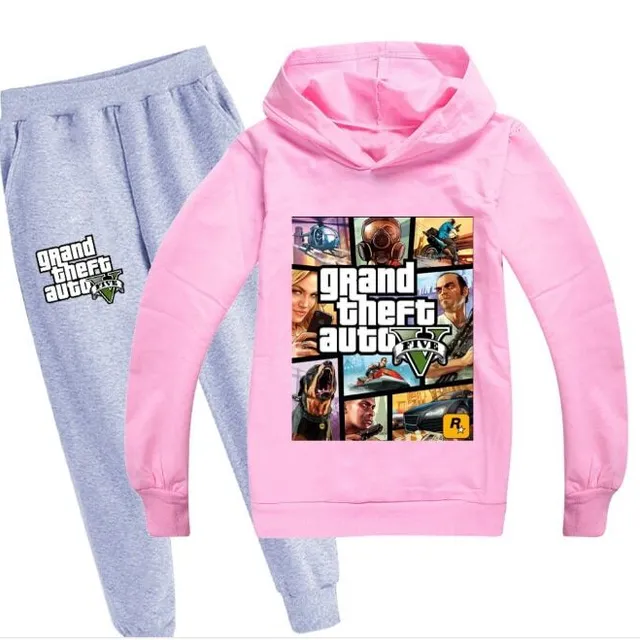 Children's training suits cool with GTA 5 prints color at picture 15 3 - 4 roky