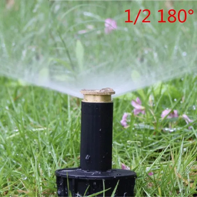 Retractable sprinklers 90-360 degrees