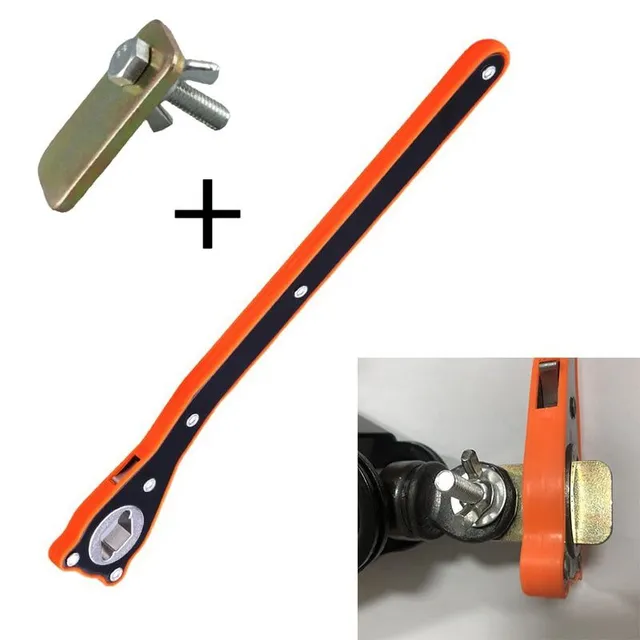 Auto šetřící práci Jack Ratchet Wrench Nůžkový Jack Garáž Pneumatiky Klíč na kola Rukojeť klíče šetřící práci Nástroj na opravu aut