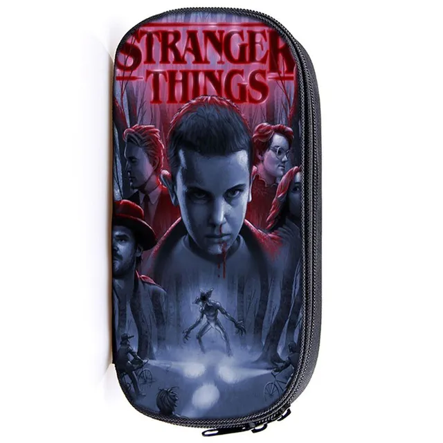 Stranger Things pencil case for school and office supplies