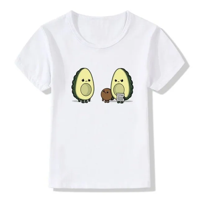 Tricou pentru copii cu avocado Rebecka detske-tricko-s-avokadem-e 6