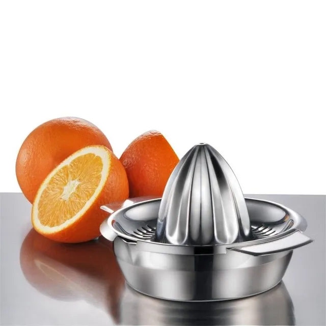 Stainless steel citrus press