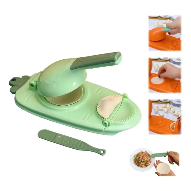 Kitchen tool for home making ravioli and other stuffed dumplings - different colors
