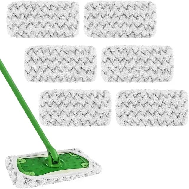 Microfiber spare mop pad, suitable for Swiffer Sweeper.