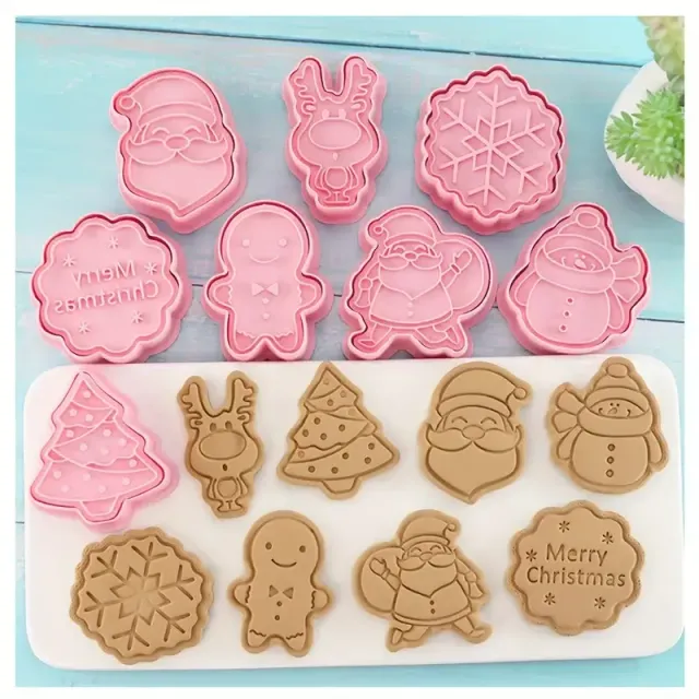 8ks Vianočné rozparovače na sušienky Rozparovač na sušienky