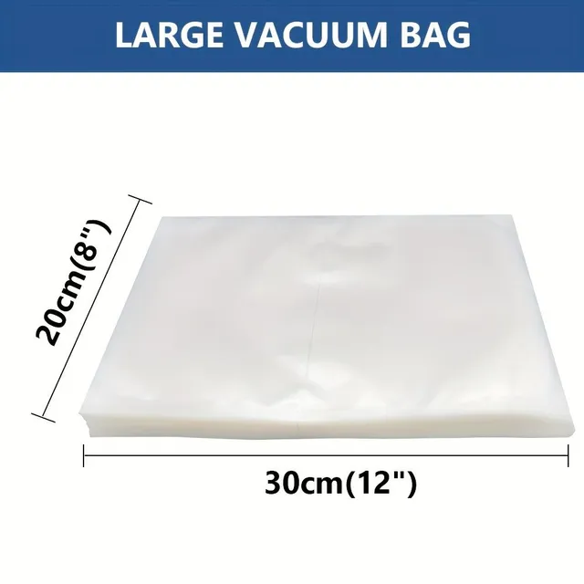100pcs Vacuum Bags For Keeping Food, No BPA, Resistant, Great for Vacuum Sealing Bags For Food, Supplies For Household