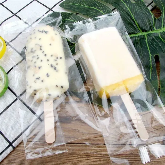 Plastic packaging for homemade Popsicles 100 pcs