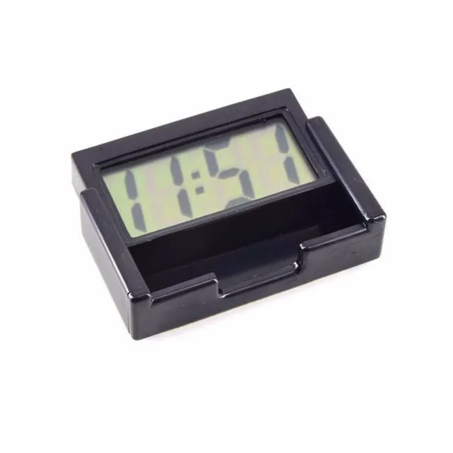 Digital self-adhesive LCD clock