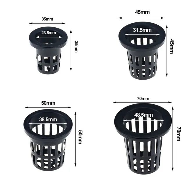 Hydroponic basket - 10 pcs