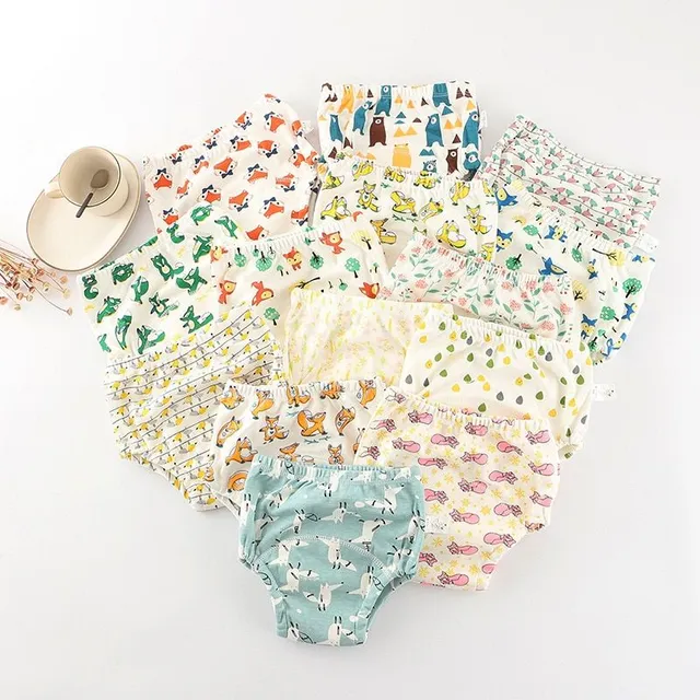 Children's training cotton panties