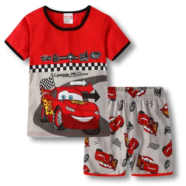 Pijama de vară pentru băieți McQueen