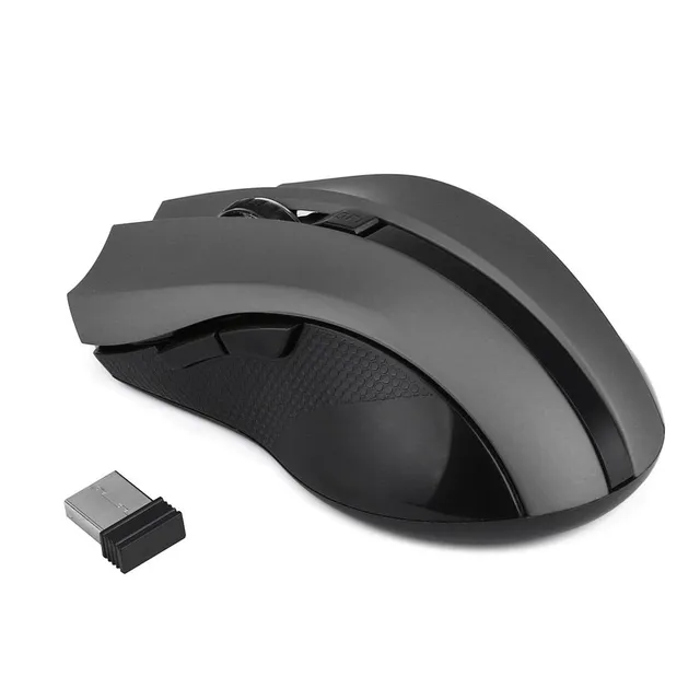 Optical wireless mouse silent