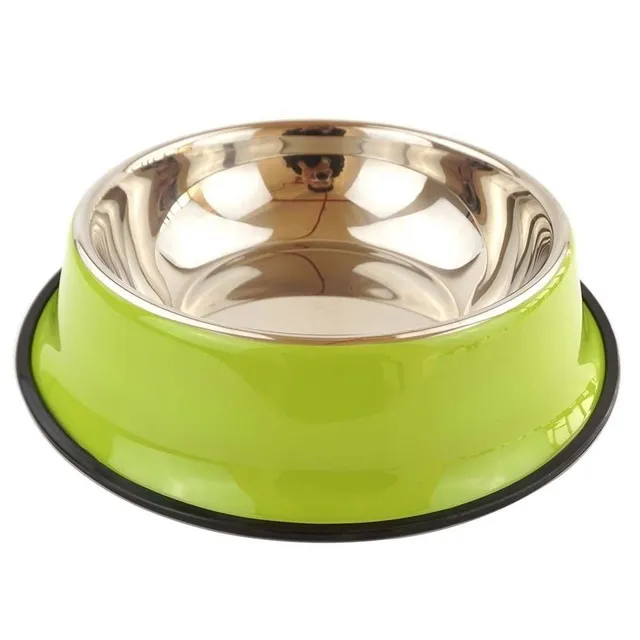 Stainless steel bowl for dogs and cats