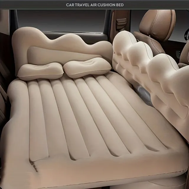 Travel comfortably with an inflatable car mattress - Ideal for trips and caravans!