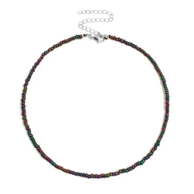 Dámský korálkový choker