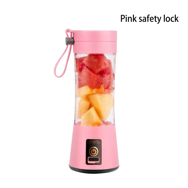 Premium electric USB blender for travel - pocket mixer for protein drinks and smoothie