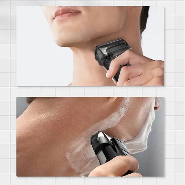 Charging electric shaving machine for men - LED display, waterproof IPX6, extender
