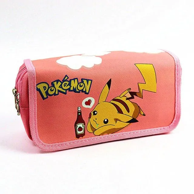 Piórnik Pokémon z etui - różne rodzaje