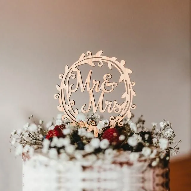 Výzdoba svatebního dortu