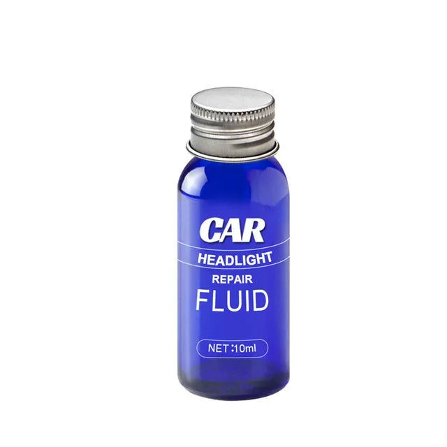 Fluid for repairing car headlights