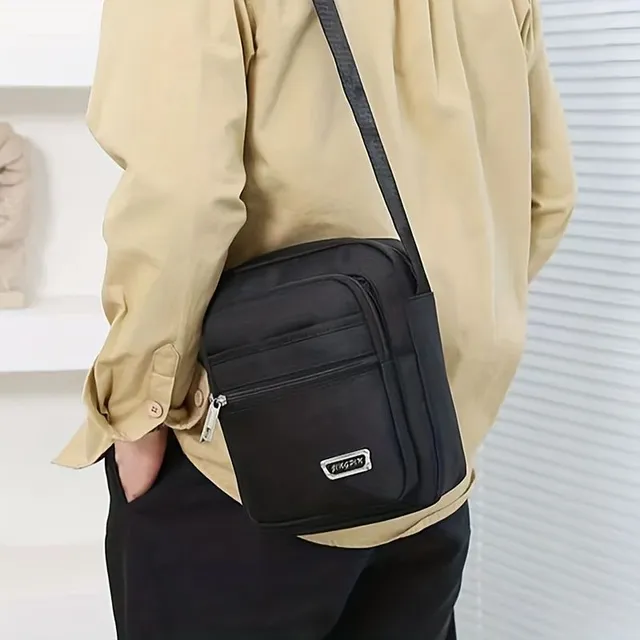 Geantă de umăr pentru bărbați, de modă și casual, messenger bag, design simplu