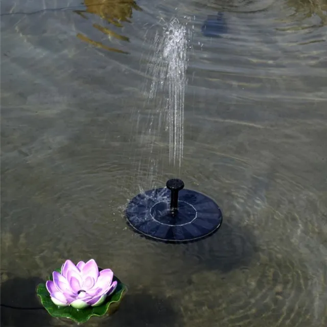 Waterproof mini solar fountain (Black)