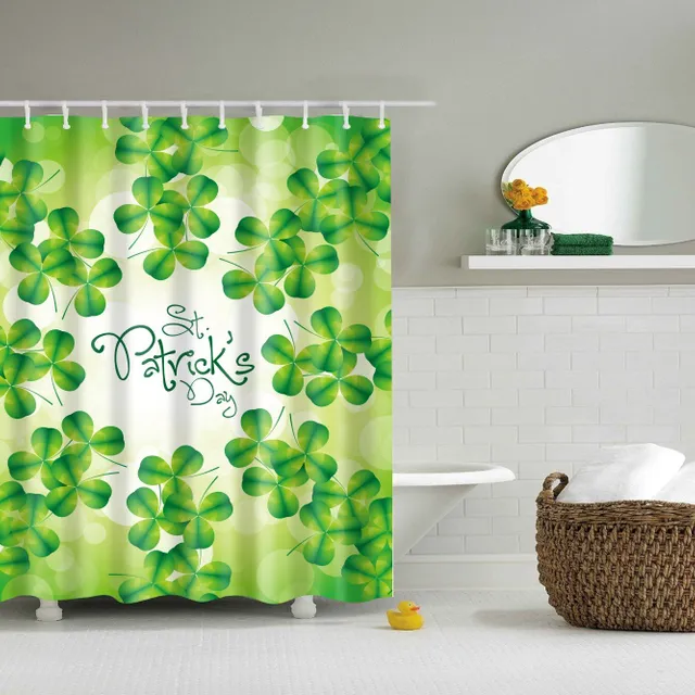 Shower curtain with nature motif 14