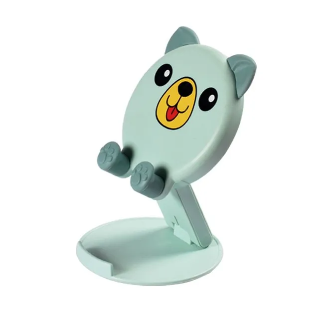 Cute foldable stand with Animal motif for mobile phone