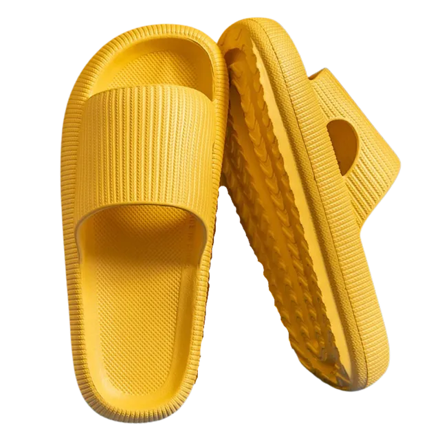 Non-slip women's platform slippers in different colours