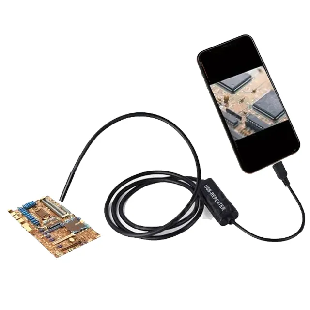 Wireless waterproof endoscopic camera for iPhone and Android