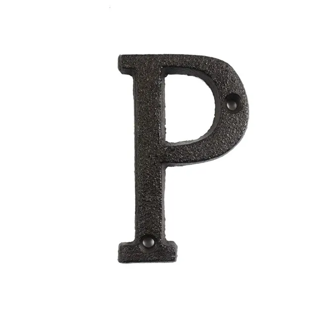 Decorative iron letter C527