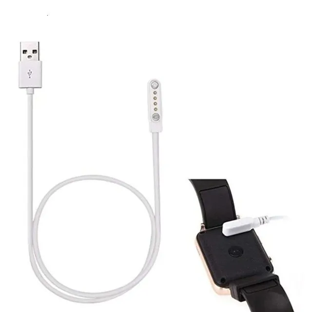 Magnetic USB charging cable for Smart Watch 4 pin