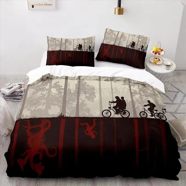 Stylish bed linen with Stranger Things Kelly print