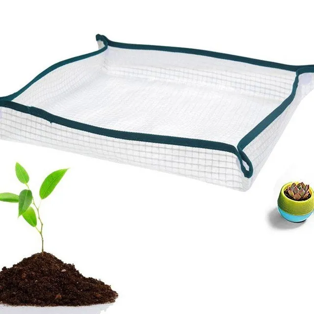 Transplanting mat for plants, houseplants and flowers