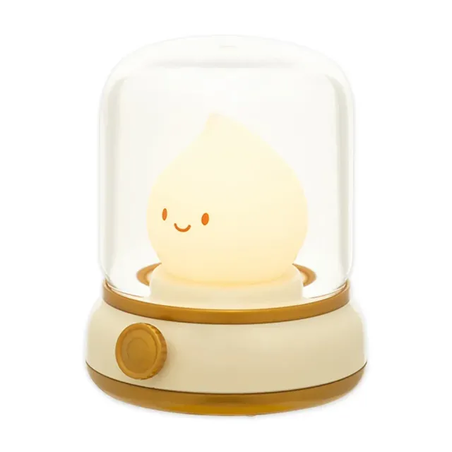 Cute night lamp in the shape of a flame