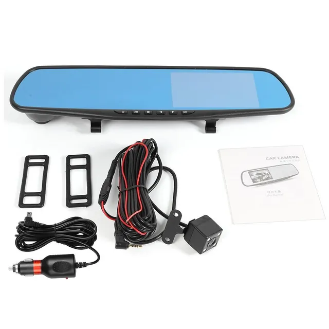 Rearview mirror with camera up to 2 in 1