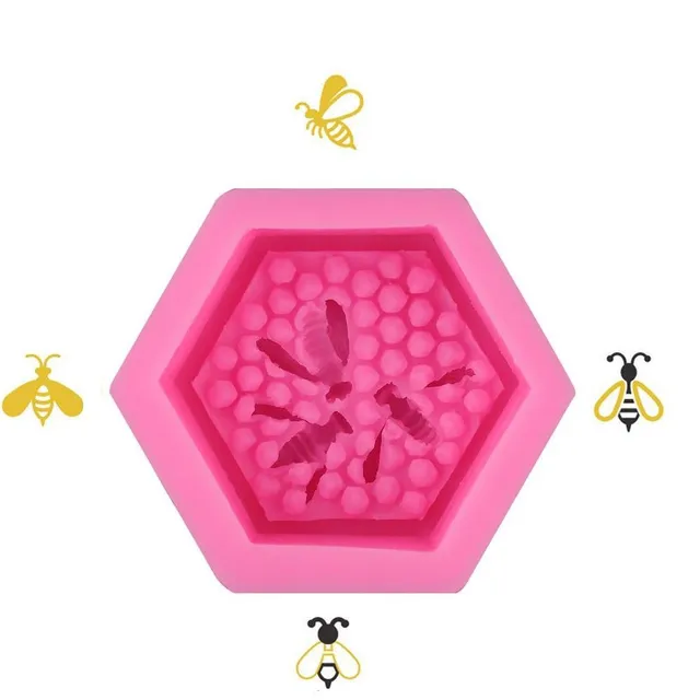 Silicone form of honeycomb C1