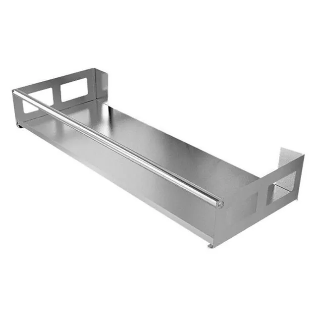 Stainless steel wall shelf