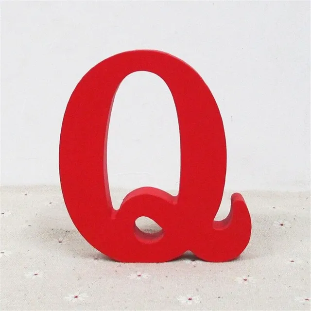 Decorative wooden letter C521